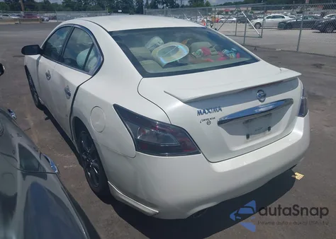 2014 Nissan Maxima 3.5 S z USA, uszkodzony, nr VIN 1N4AA5AP8EC471433